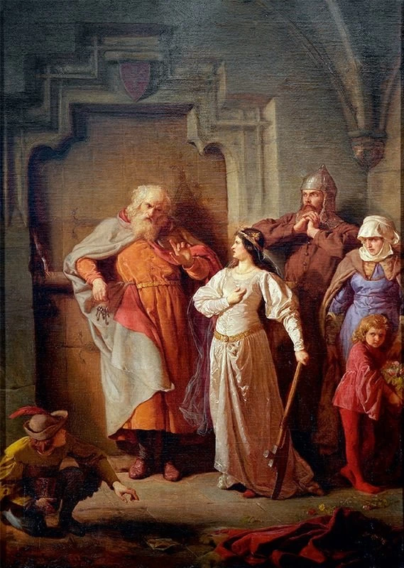 La regina Edvige e Dimitro di Goraj - Museo Nazionale di Lublino